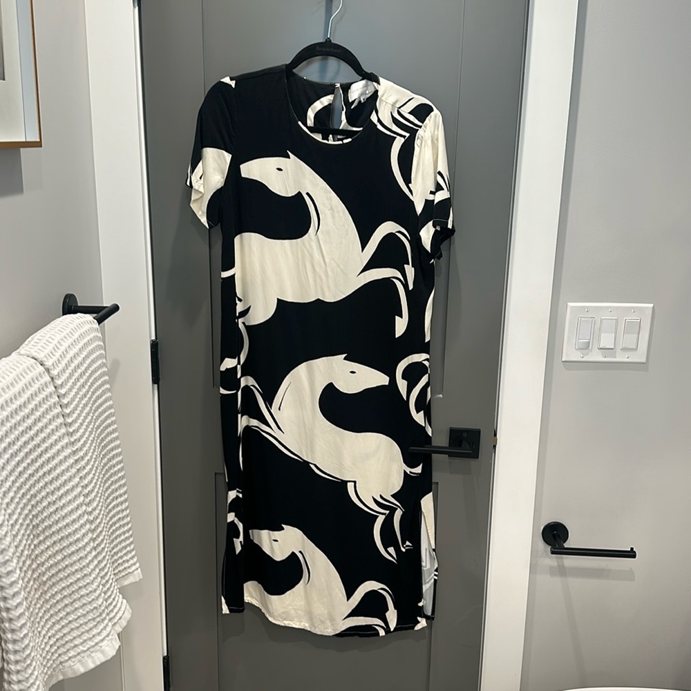 Corey Lynn Calter Horse Tunic Dress Midi length